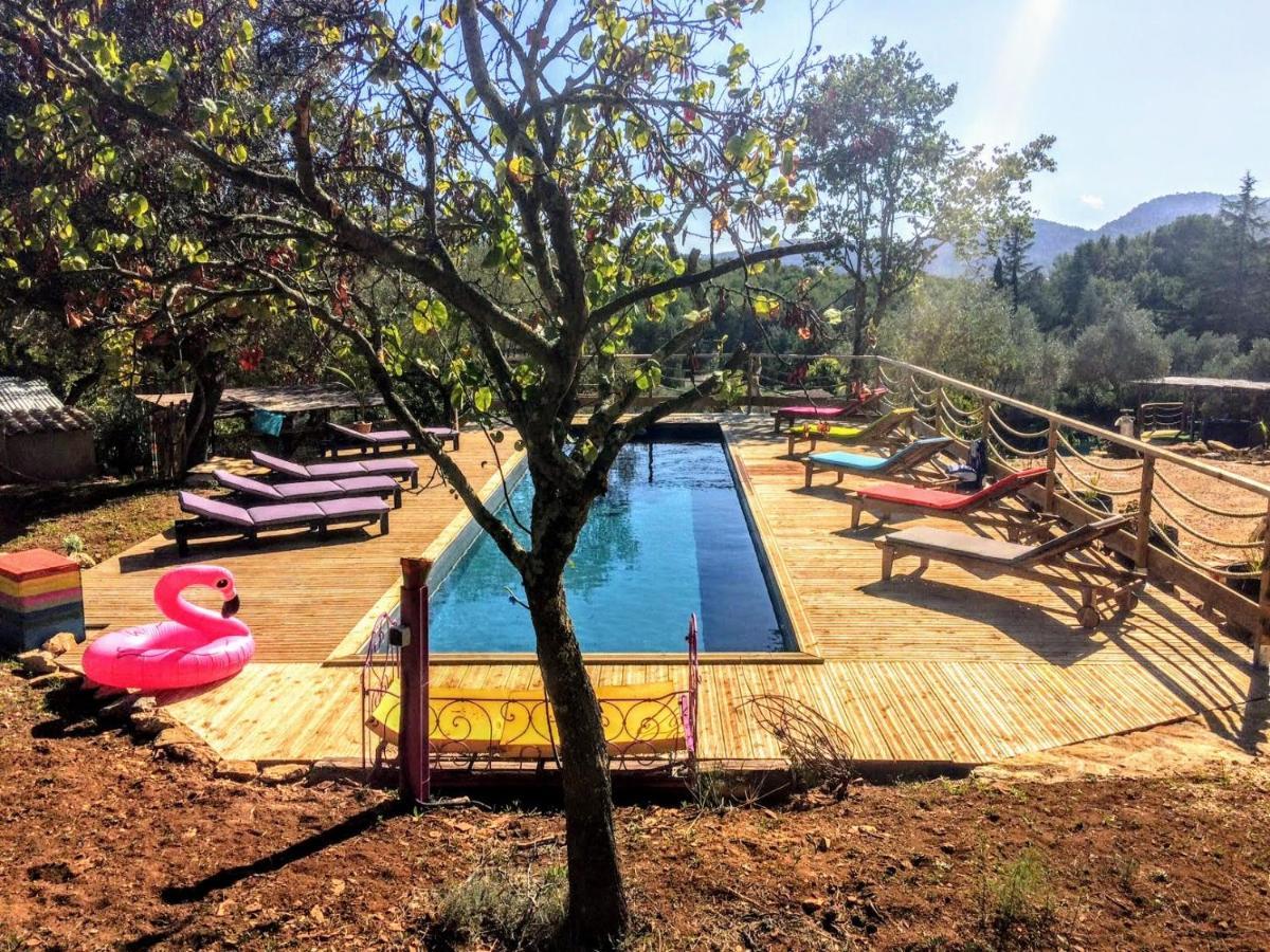 Arche De Noe Atypique, Boheme , Nature, Piscine Chauffee De Paques A Toussaint , Spa , Sauna , Loisirs 르보쎄 외부 사진